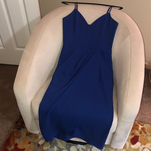 NWT Shilla Sublime Midi Dress Blue M - Picture 2 of 8